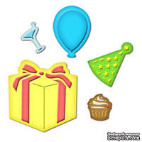 Лезвия от Spellbinders - Party Pack - Праздник, 5 шт