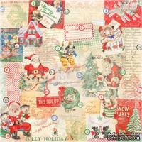 Лист одностронней скрапбумаги от Melissa Frances - All Wrapped Up - ScrapUA.com