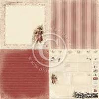 Лист односторонней бумаги от Pion Design - Waiting for Santa II Collection - Single Sided cardstock  -  6x Santa is Cominig - ScrapUA.com