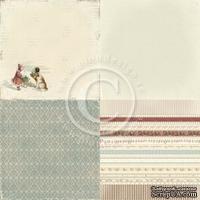 Лист односторонней бумаги от Pion Design - Waiting for Santa II Collection -  Single Sided cardstock  -  6x Christmas Poem - ScrapUA.com