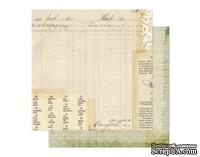 Лист скрапбумаги от Pink Paislee - Hope Chest - Heirlooms 12x12 Paper