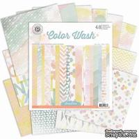 Набор бумаги от Pink Paislee - Color Wash Paper Pad, 30x30, 24 листа
