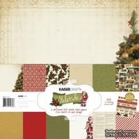 Набір новорічного скраппаперу від Kaisercraft - Yuletide PAPER PACK, 12 л. - ScrapUA.com