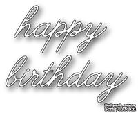 Нож для вырубки от Poppystamps - Decor Happy Birthday  