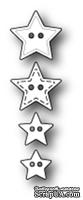 Нож для вырубки от Poppystamps - Super Star Buttons