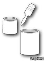 Нож для вырубки от Poppystamps - Paint Cans and Brush - ScrapUA.com