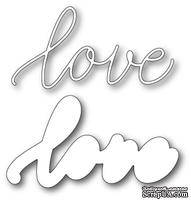 Набор лезвий от Poppystamps - Big Halo Love craft die, 2 шт