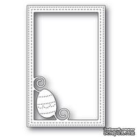 Нож от Poppystamps - Decorated Egg Stitched Frame
