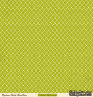 Лист двусторонней скрапбумаги от October Afternoon - “Daydream” Collection - Freshly Mown Lawn, 30х30 - ScrapUA.com
