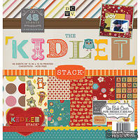 Набор бумаги DCWV - Kidlet, 30х30 см, 24 листа
