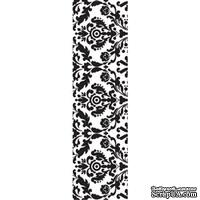 Резиновый штамп Hampton Art - Flourish Border, на деревянном блоке