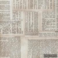 Ткань 100% хлопок - Tim Holtz Eclectic - Dictionary-Neutral, 45х55 см - ScrapUA.com