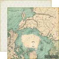 Лист двусторонней бумаги от Echo Park - North Pole Paper - ScrapUA.com