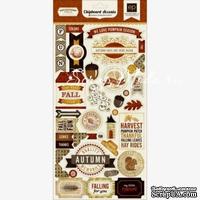 Наклейки от Echo Park-Reflections Fall Chipboard