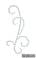 Стразовая наклейка от Kaisercraft - Self - Adhesive Rhinestone Flourishes - Elegant Ice