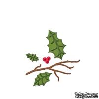 Ножи от Spellbinders - Holly Twigs and Leaves