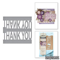 Ножи от Spellbinders – Thank You Pop-Up Celebrate The Day By Marisa Job Etched Dies