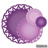 Набор ножей от Spellbinders - Butterflies Circles, 4 шт. - ScrapUA.com