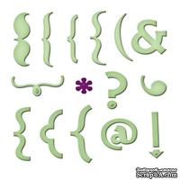 Набор лезвий от Spellbinders - Keyboard Icons - Символы клавиатуры - ScrapUA.com