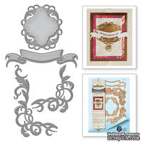 Нож для вырубки от Spellbinders - Opulent Flourish Accents