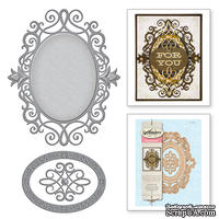 Ножи от Spellbinders – Oval Ironwork - ScrapUA.com
