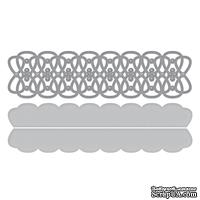 Ножи для вырубки от Spellbinders - Shapeabilities Infinity Link Border Etched Wafer Thin Dies Metal