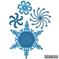 Набор лезвий от Spellbinders - Snowflake Pendants