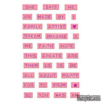Лезвия от Spellbinders - Girlie Grunge Labels, 34 шт - ScrapUA.com