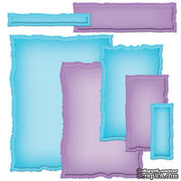Лезвия Spellbinders - A2 Distressed Edges, 7 шт. - ScrapUA.com
