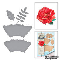 Нож для создания объемных цветов от Spellbinders - Ruffled Flowers - ScrapUA.com