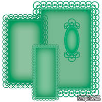 Лезвия Spellbinders - Detailed Scallops, 4 шт. - ScrapUA.com