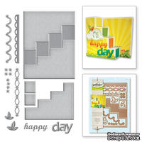 Ножи от Spellbinders – Happy Days для создания фигурной открытки - ScrapUA.com