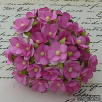 Цветочки любви - sweetheart, цвет розовый, диаметр - 15мм, 10 шт.
