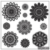Акриловые штампы от Maya Road "Doilies", 1-4 см, 10 шт.