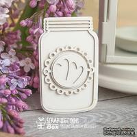 3d чипборд ScrapBox - Баночка Dm-004