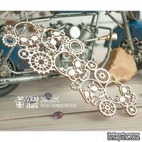 Чипборд ScrapBox - Композиция с черепами Ha-029
