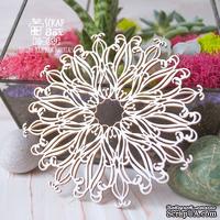 Чипборд ScrapBox - Фоновой круглый чипборд Снежинка Hb-059 - ScrapUA.com