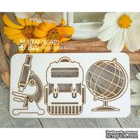 Чипборд ScrapBox - набор школьник Hc-007