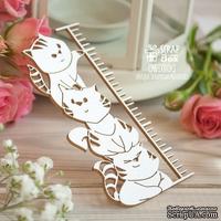 Чипборд ScrapBox - Метрика котики Hc-059 - ScrapUA.com
