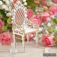 3d чипборд ScrapBox - Стульчик ажурный Hd-011