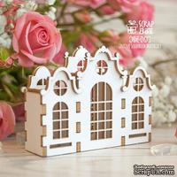 3d чипборд ScrapBox - Английские домики в ряд Hd-013