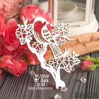 Чипборд ScrapBox - птица на веточке Hf-188 - ScrapUA.com