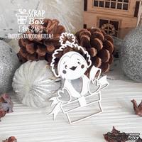 Чипборд ScrapBox - Пингвиненок на подарке Hh-216 - ScrapUA.com