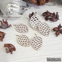 Чипборд ScrapBox - Еловые шишки 5шт Hh-222 - ScrapUA.com