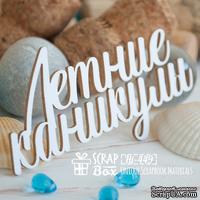 Чипборд ScrapBox - Летние каникулы Hi-449