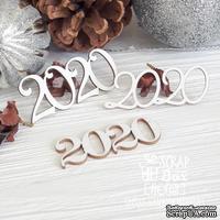 Чипборд ScrapBox - Набор 2020 год большой Hi-462 - ScrapUA.com