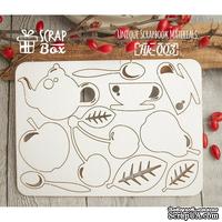 Чипборд ScrapBox - Кухонный набор маленький