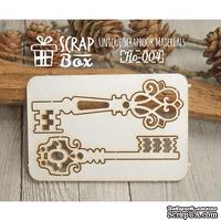 Чипборд ScrapBox - Набор Ключи