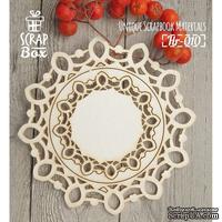 Чипборд ScrapBox - Рамка кружевная - ScrapUA.com
