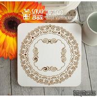 Чипборд ScrapBox - Рамка ажурная Hr-043 - ScrapUA.com